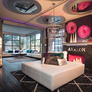 The Avalon Hotel was built in 1930. Redecorated in 2016 for a Miami Retro Feel .