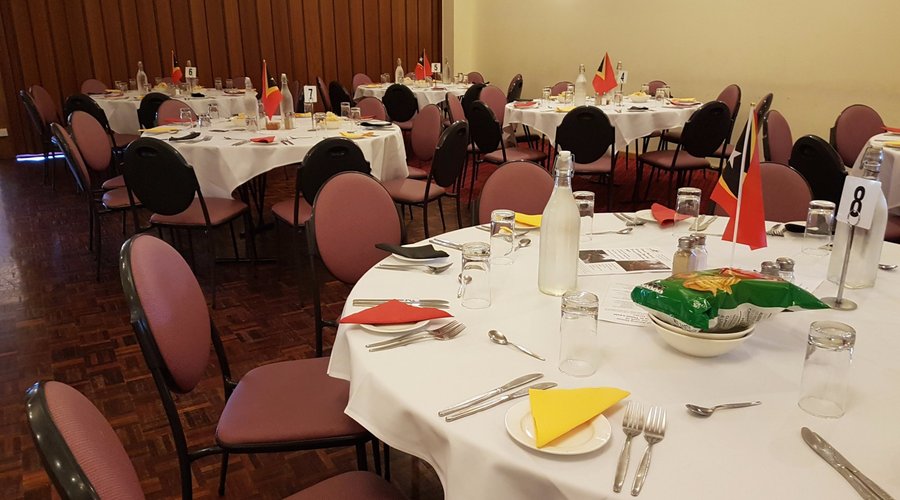Celebratory Dinner setup