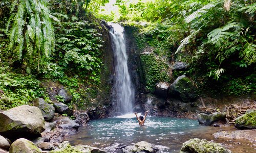 Waterfall Swimming