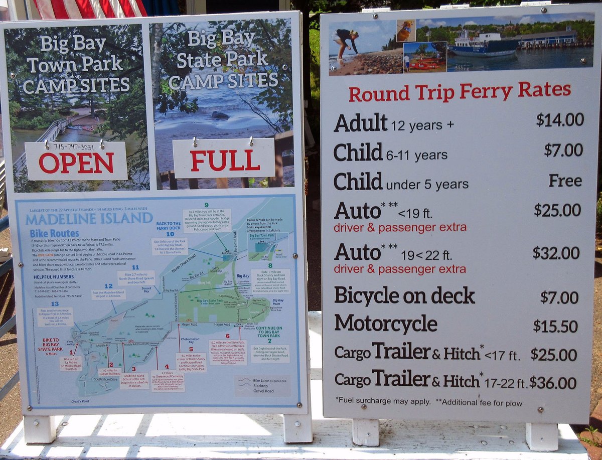 Big Bay State Park Map Big Bay State Park Campground, Madeline Island - Reviews (Apostle Islands,  Wi)