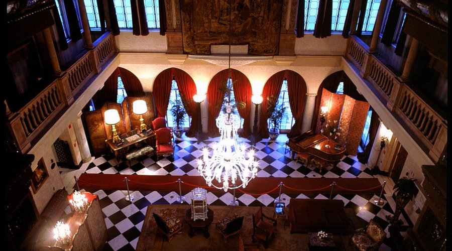 Grand Court of the Historic Ca' d'Zan mansion at The Ringling