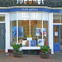 Chalk Gallery exterior view from the roadside.