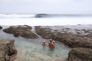 Piscina e praia