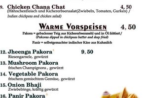 Speisekarte