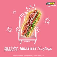 Italian B.M.T.bursting with sliced salami, pepperoni, ham & your choice of veggies and condiment