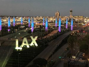 Great view of LAX