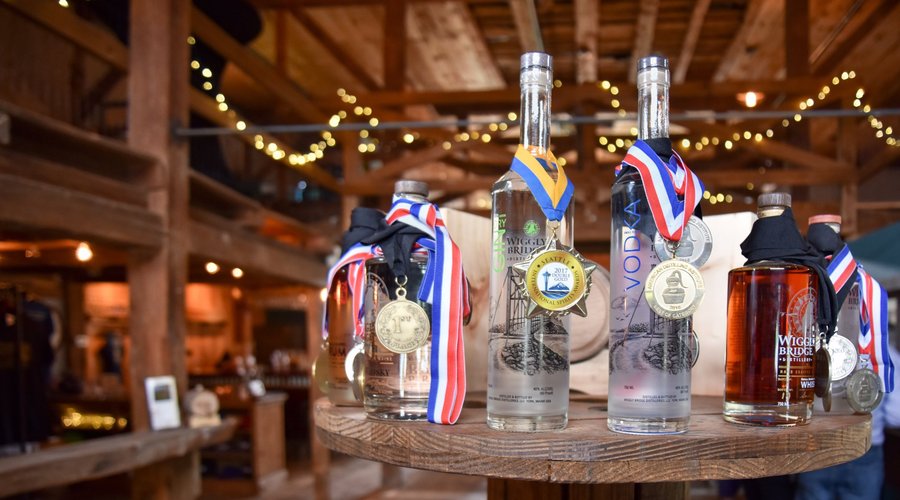 All of our spirits are award winning