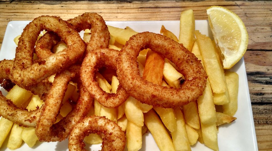 Seafood lunch near the Hawksbury