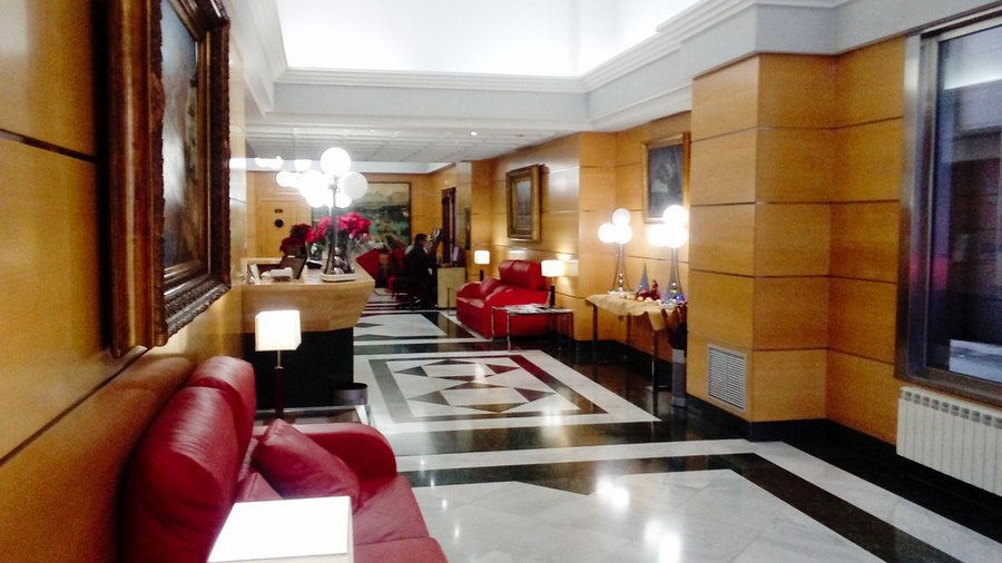 Hall de l'hôtel