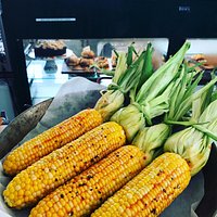 Grilled corn with Chipotle butter