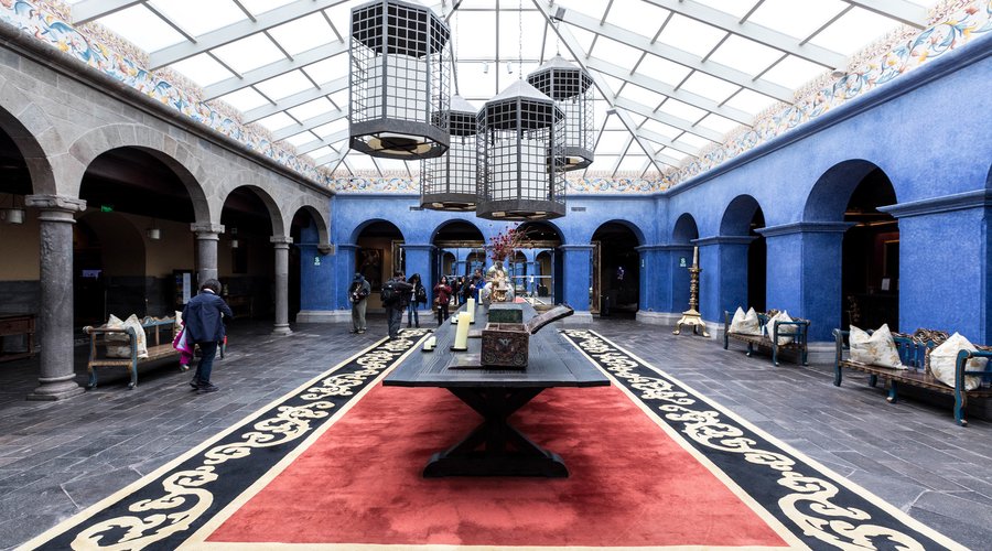Lobby at the Palacio del Inka, A Luxury Collection Hotel, Cusco