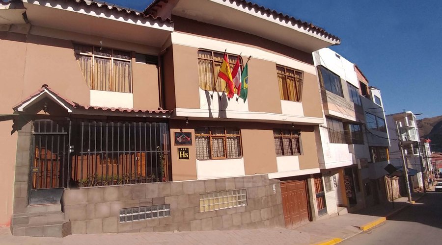 Vista del hotel.