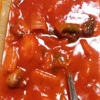 Not my idea of Thai red curry with coconut milk
