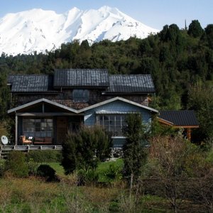 Tres Rios Lodge sits on the slopes of Calbuco Volcano.