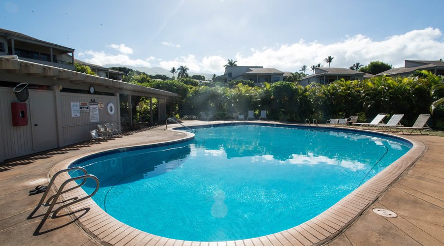 The Lower Pool at the Wailea Ekolu Village Resort