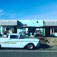 The little white rabbit - foxton Beach's Bustling' little' local