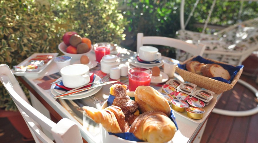 Breakfast in the Terrace