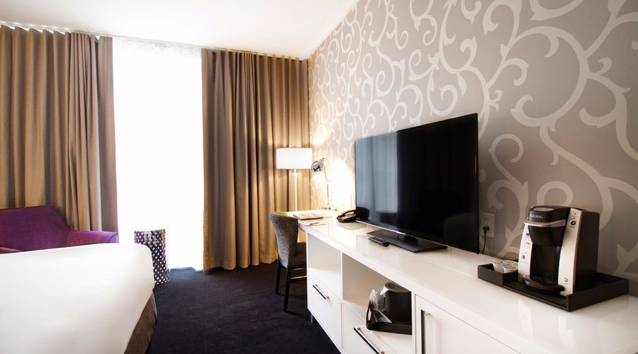 Enjoy an array of deluxe amenities from your room.