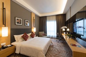 Impiana Hotel Senai in Senai, image may contain: Monitor, Screen, Computer Hardware, TV