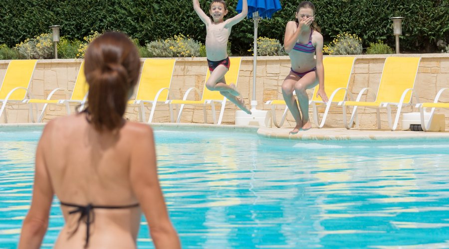 Piscine du Camping. 