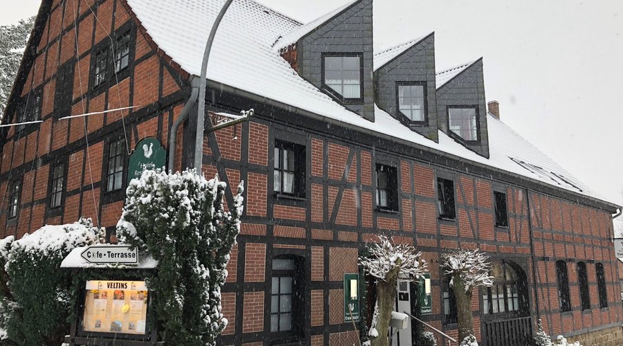 Sieht gar nicht aus wie ein Hotel, ist aber eins.