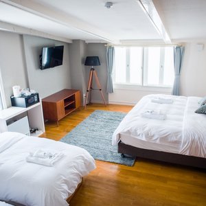 Newly Renovated Family Room with Ensuite Bathroom
