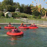 Bumper boat fun!