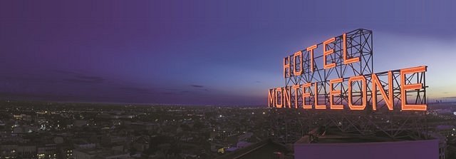 Hotel Monteleone Rooftop Sign