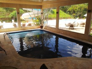 Piscina e praia