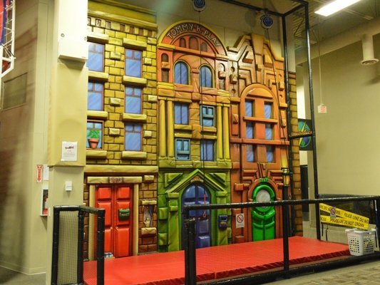 Our climbing wall is another great attraction in our North location. 