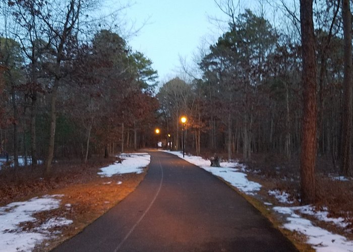 walking and biking trail