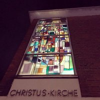 Beautiful stain glass window