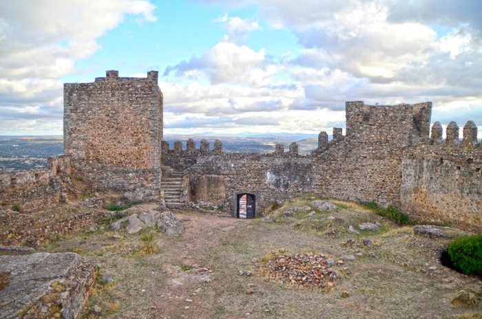 interior del castillo