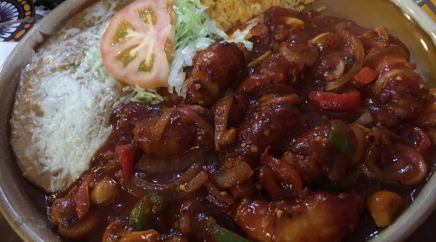 suggested by waiter - combo of bacon wrapped shrimp dish and diablo shrimp dish