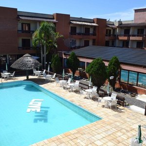 Piscina do hotel