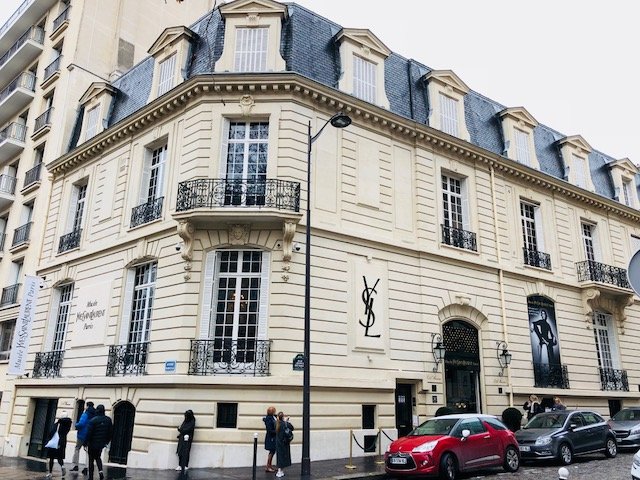 yves saint laurent in paris