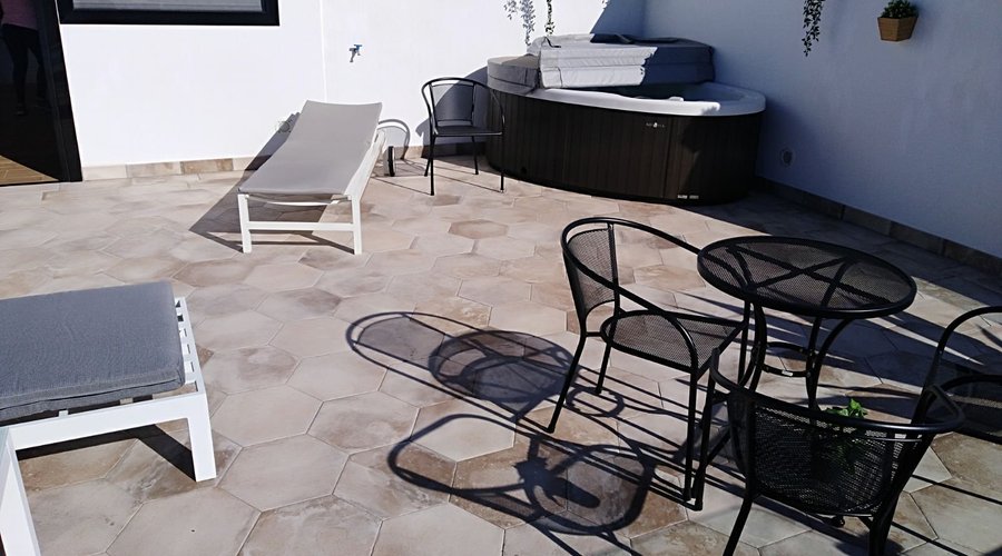 Suite terrace - jacuzzi 