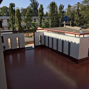 the terrace adjacent to room