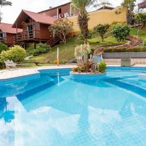 Vista das Cabanas