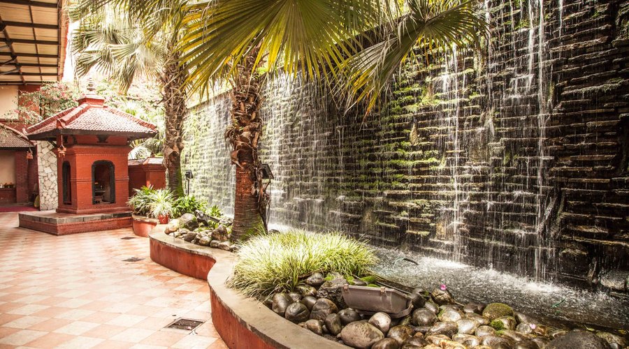 The amazing waterfall garden