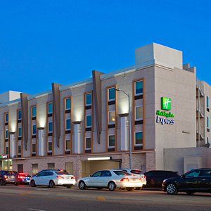 Holiday Inn Express West Los Angeles-Santa Monica, an IHG Hotel in Los Angeles, image may contain: Office Building, Neighborhood, City, Urban