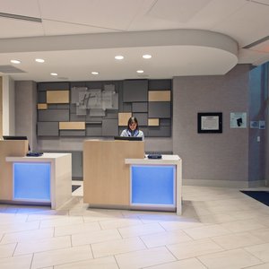 Holiday Inn Express West Los Angeles-Santa Monica, an IHG Hotel in Los Angeles, image may contain: Office Building, Neighborhood, City, Urban