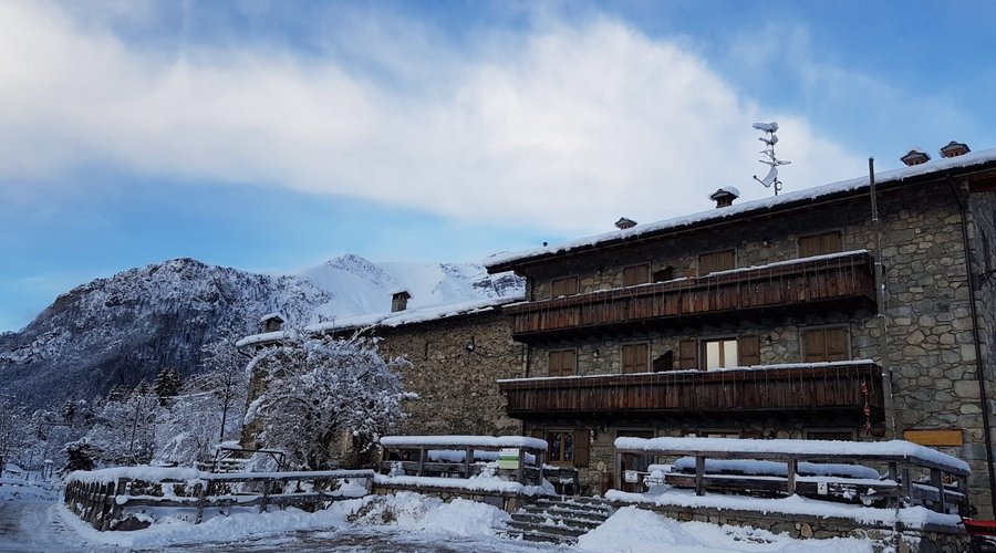 Agriturismo Ca' di Racc con la neve