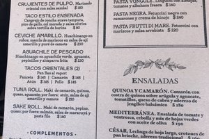 Menú