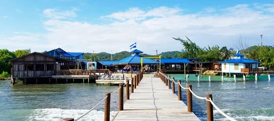 View from the pier at the Buccaneer