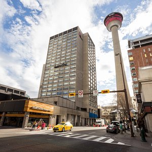 Street at the Calgary Marriott Downtown Hotel