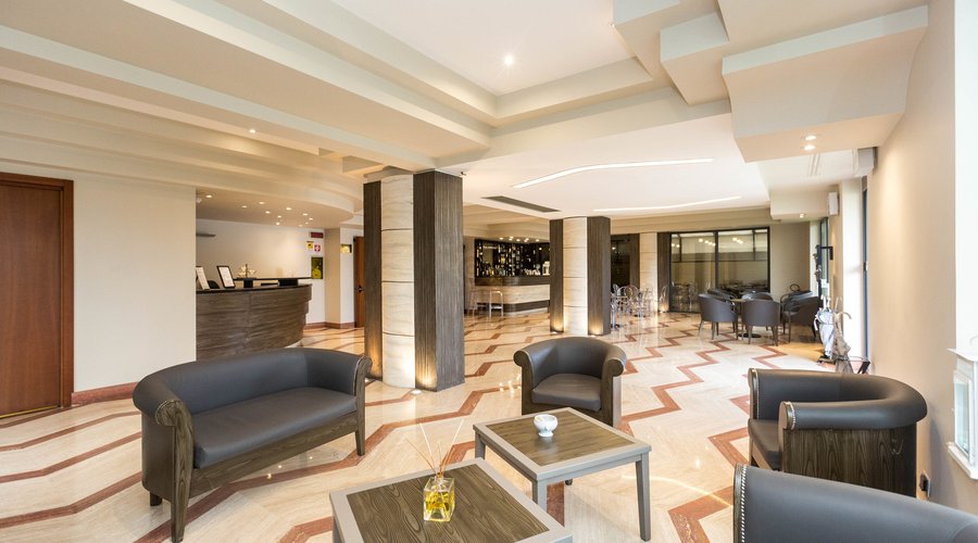Lobby at the Smooth Hotel Rome West