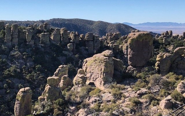 View from high point of hike