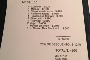 Menú