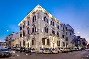 The Liberty Boutique Hotel in Rome, image may contain: City, Corner, Urban, Street